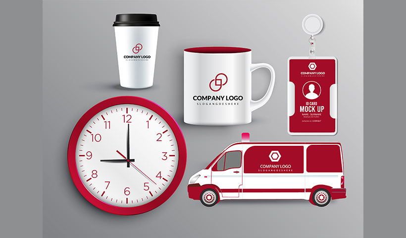 stylish-business-stationery-items-set-with-vector-design مجموعه وکتور موکاپ آمبولانس