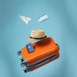 عکس سفر با چمدان