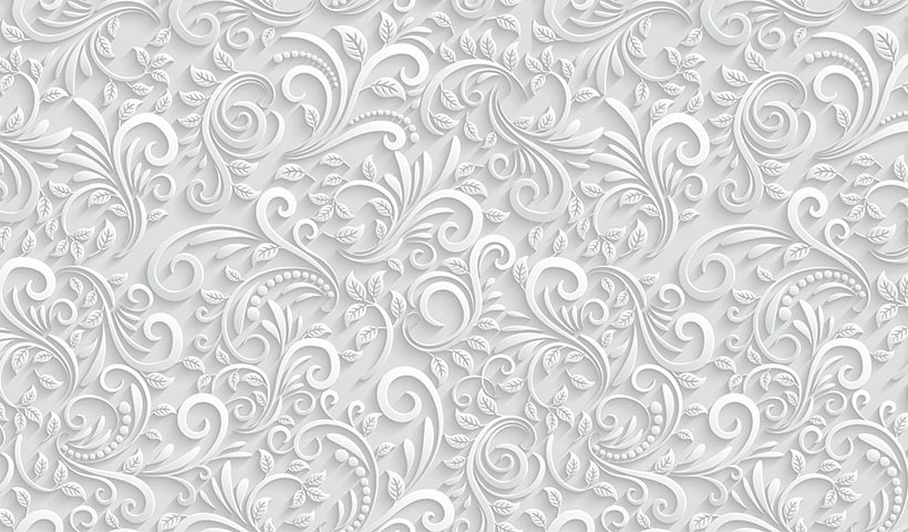 vector_floral_3d_seamless_pattern_background_christmas_invitatio وکتور الگو فلورال