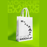 فایل لایه باز موکاپ کیف سفید